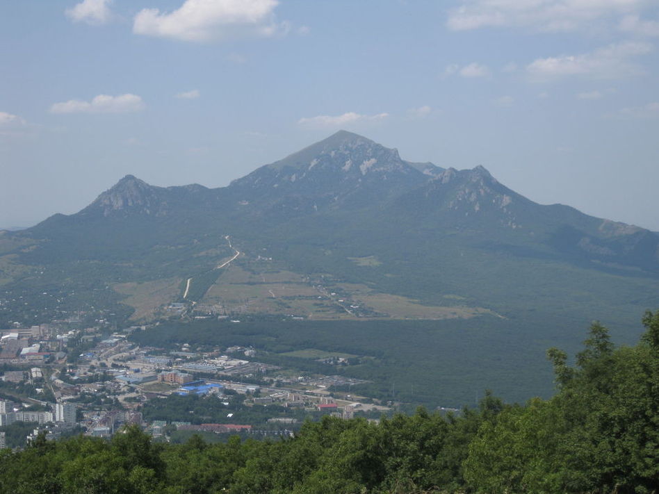 Гора Бештау высота над уровнем моря